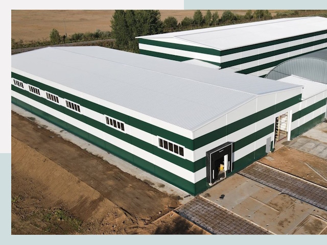 Строительство овощехранилищ в Карталах