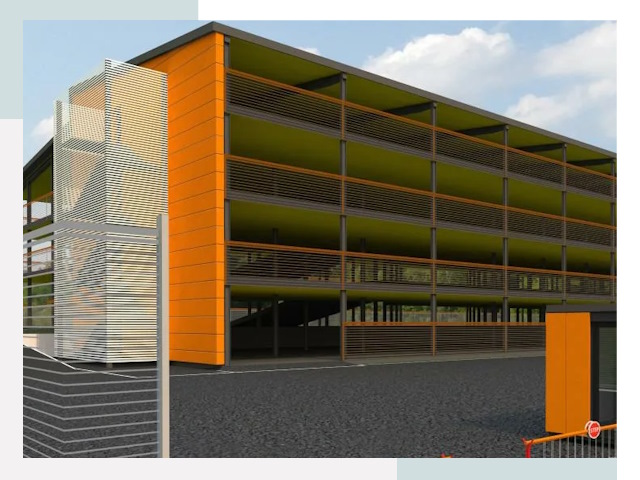 Многоуровневые паркинги в Карталах