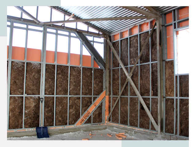 Утепленные ангары в Карталах