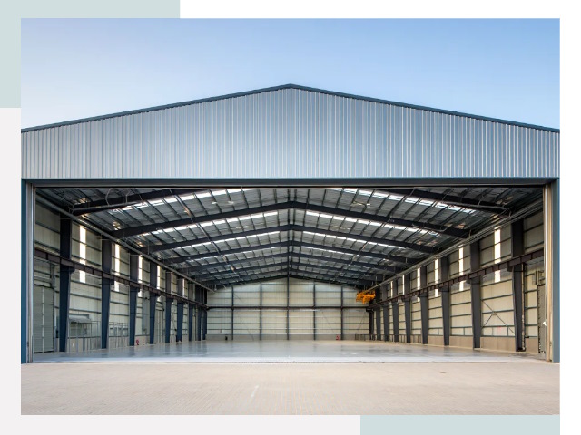 Большие ангары в Карталах