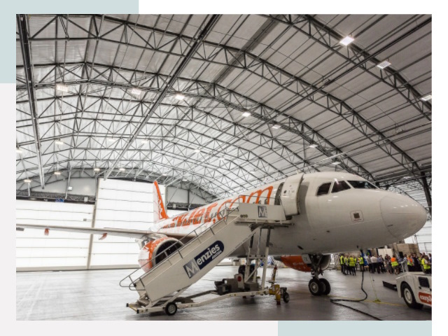 Авиационные ангары в Карталах