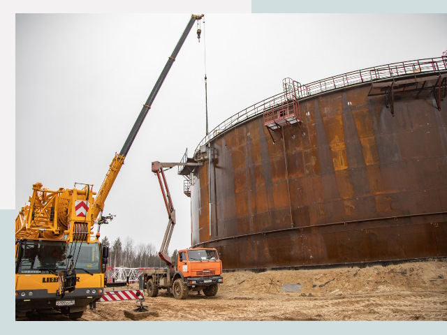 Монтаж резервуаров в Карталах от 626 руб. за м³