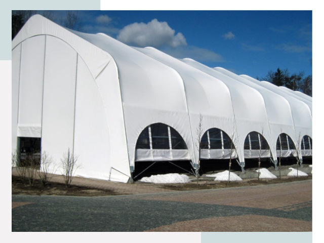 Каркасно-тентовые сооружения в Карталах