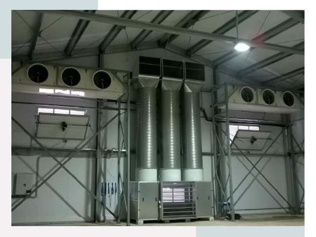 Инженерные системы для ангаров в Карталах