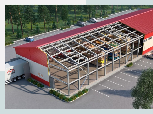 Проектирование ангаров в Карталах от 626 руб.